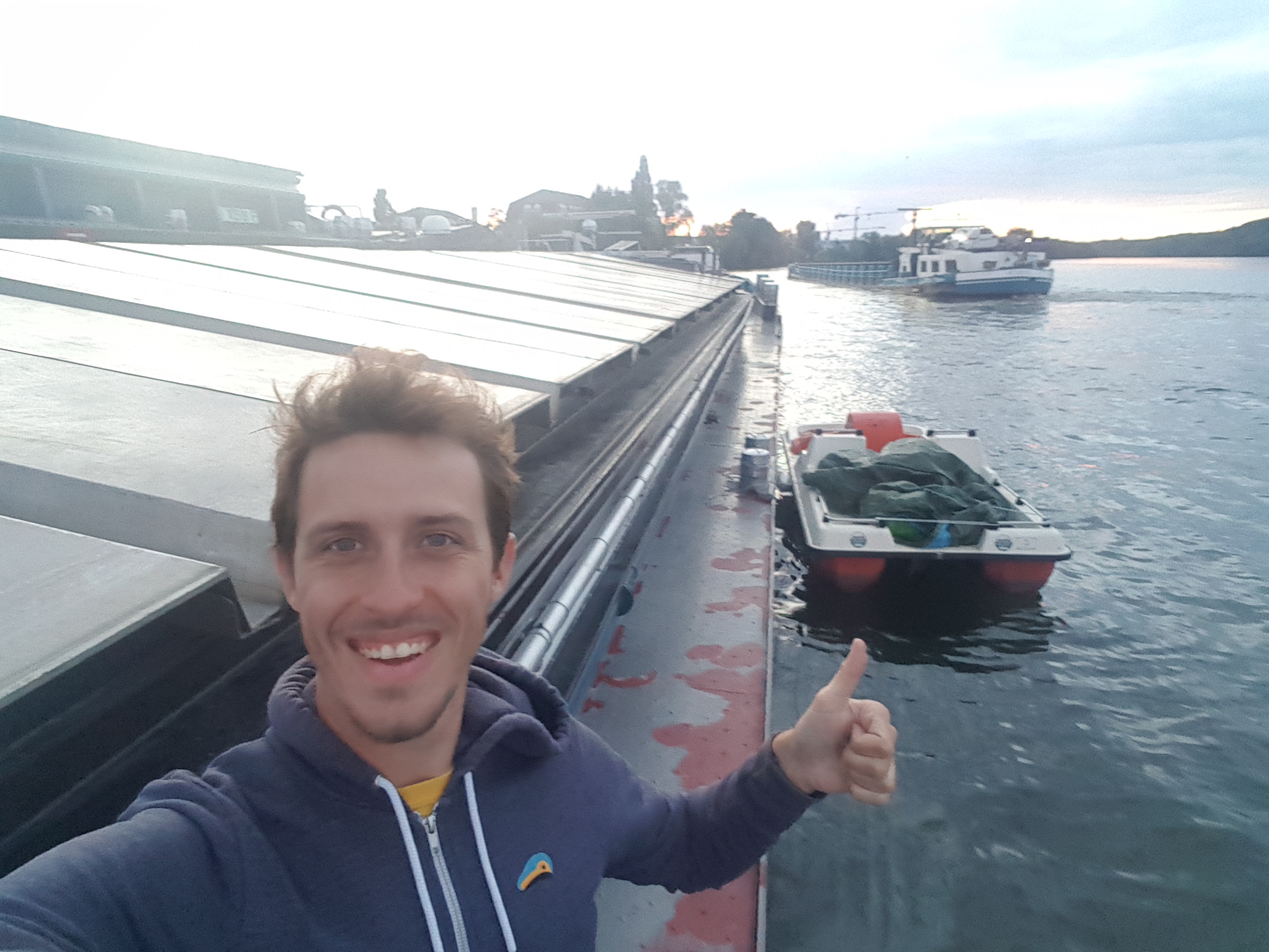 Paris - Honfleur en pédalo